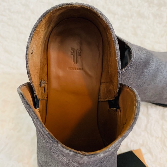 Frye Silver Booties - Picture 6 of 8